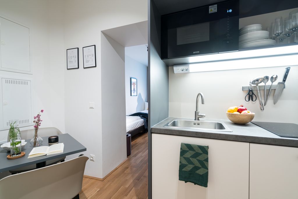 Thumb - New: Stylish and Fully Furnished Micro Apartment in Vienna with Heigh Ceilings num - 6