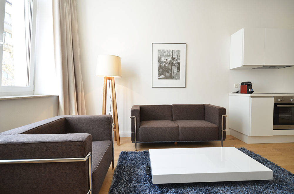 Thumb - Stylish and completely furnished 35 sqm serviced apartment in Frankfurt near White Tower num - 2