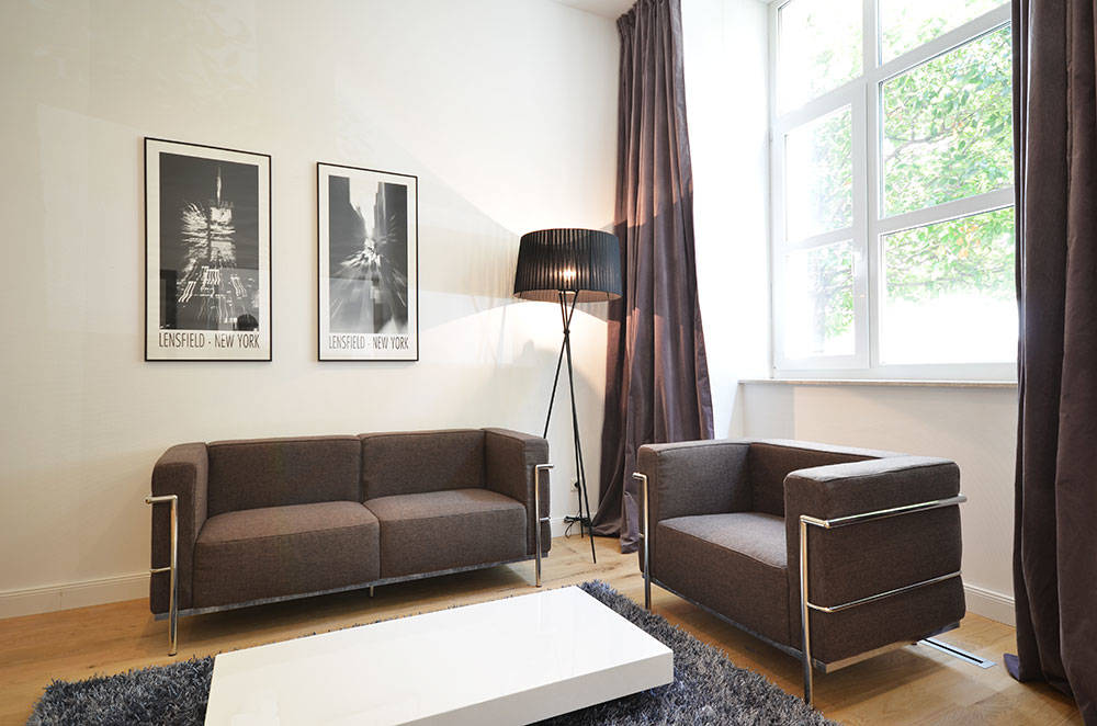 Thumb - Exclusively furnished serviced apartment for your temporary stay for up to 2 persons in Frankfurt near Stadtwald num - 1